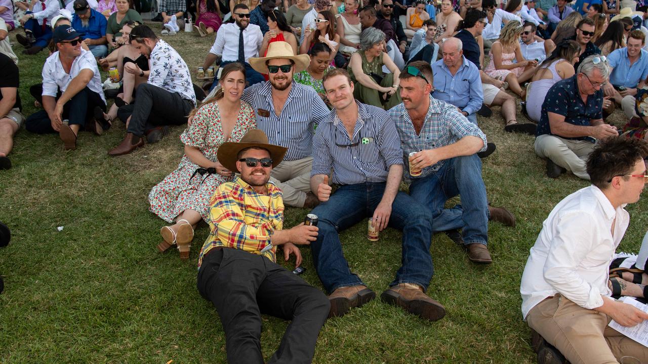 Thousands of people descended at the 2024 Darwin Cup Carnival, Fannie Bay. Picture: Pema Tamang Pakhrin