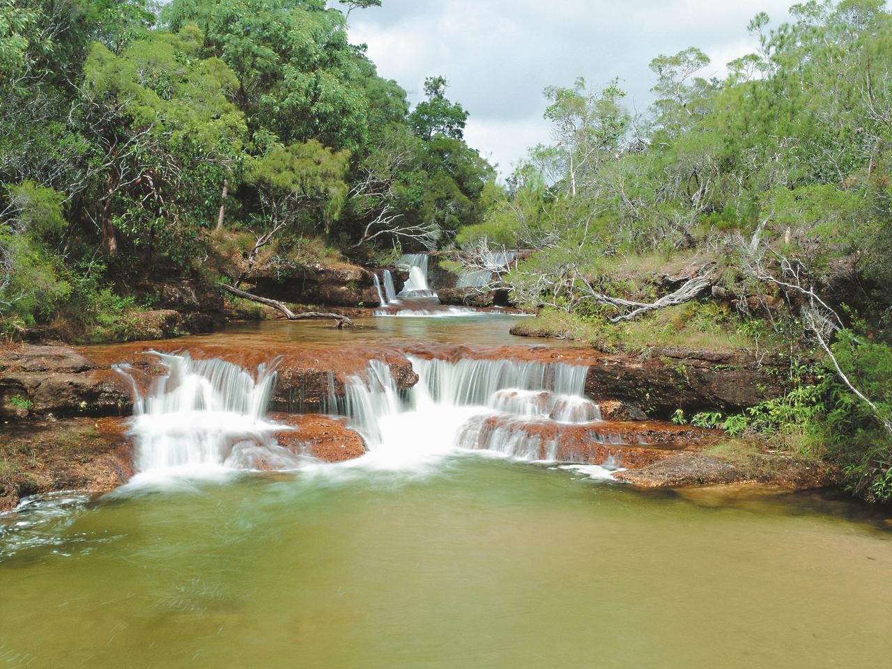 Eliot Falls, a tropical oasis in Cape York. Picture: Queensland Tourism