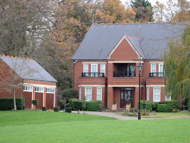 Gareth Bale's house in Repton Park, Chigwell, Essex.