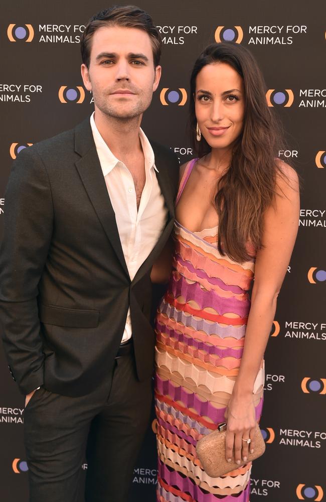 Paul Wesley and his ex-wife, Ines De Ramon. Picture: Alberto E. Rodriguez/Getty Images