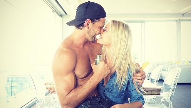 Bachelor TV stars, Tim Robards and girlfriend Anna Heinrich. Picture: Instagram