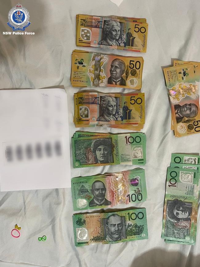 Strike force detectives executed three search warrants in Cabramatta, Riverwood and Smithfield. Picture: NSW Police