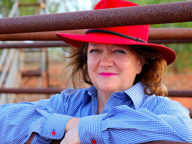 Hancock Prospecting chair Mrs Gina Rinehart in WA.