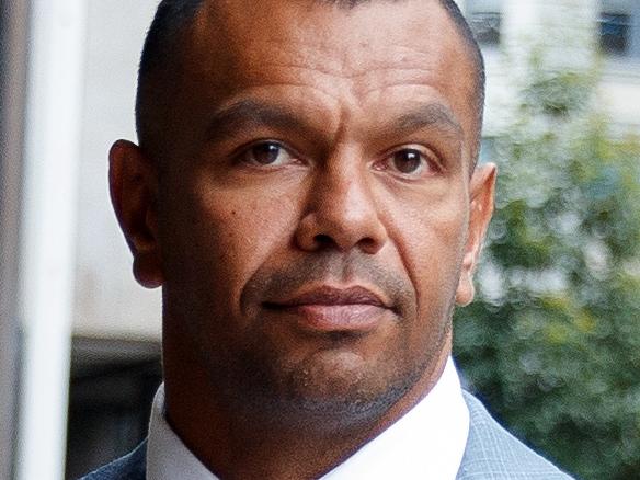 SYDNEY, AUSTRALIA - NewsWire Photos FEBRUARY 8, 2024: Kurtley Beale arrives at the Downing Centre District court on Thursday. Closing statements continue for an Australian rugby star charged with sexually assaulting a woman at a pub in Bondi. Picture: NCA NewsWire / Nikki Short