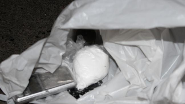 Police found cocaine and digital scales next to the car of Bilal Omari, with the fingerprints of Youssef Jabal. Picture: ACT Police