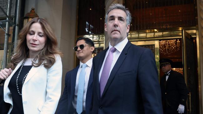Michael Cohen, former personal lawyer to Donald Trump. Picture: AFP