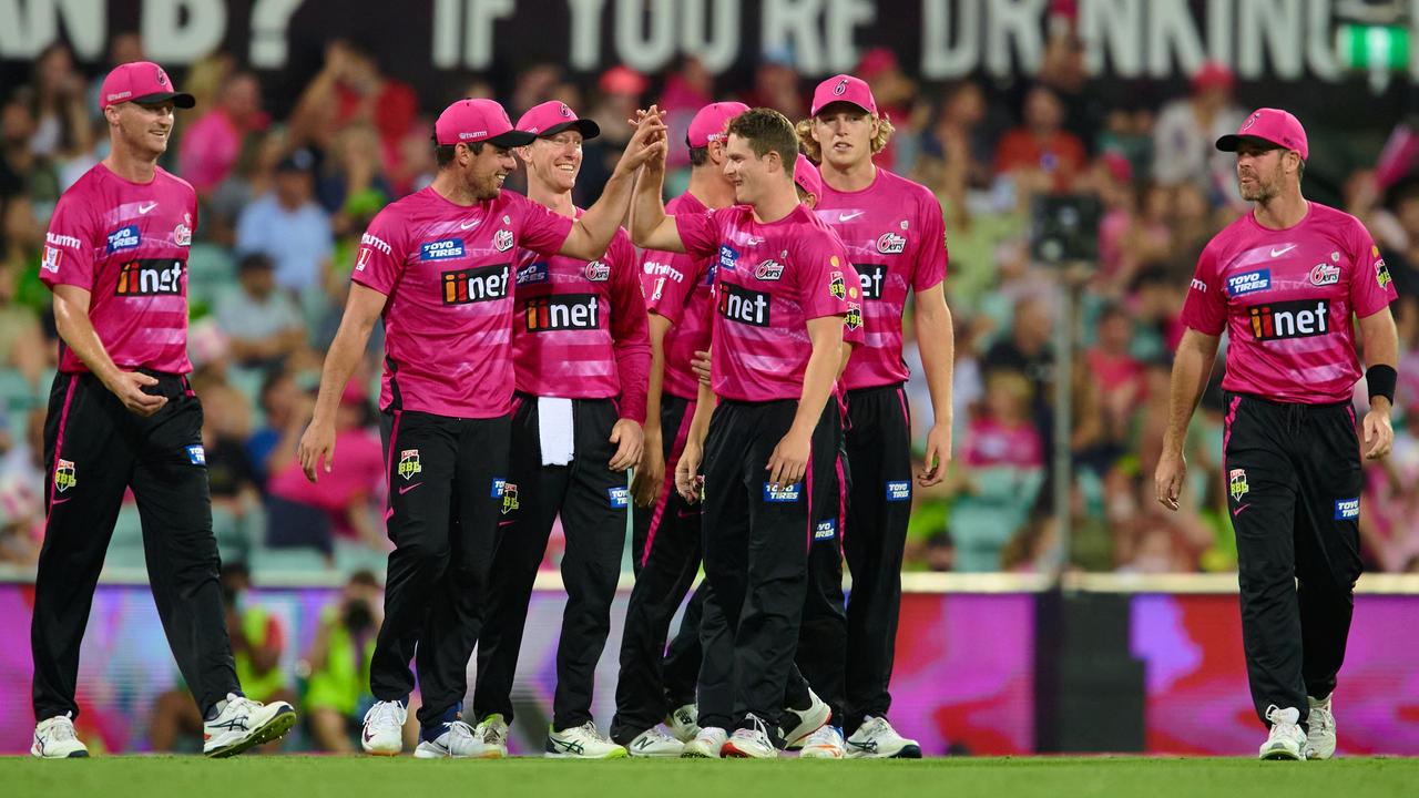 The Sixers are one win away from another BBL final. (Photo by Brett Hemmings/Getty Images)