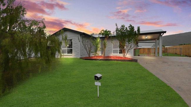 The home at 3 Cascade Ct, Mount Louisa, is for rent for $520 per week. Picture: realestate.com.au