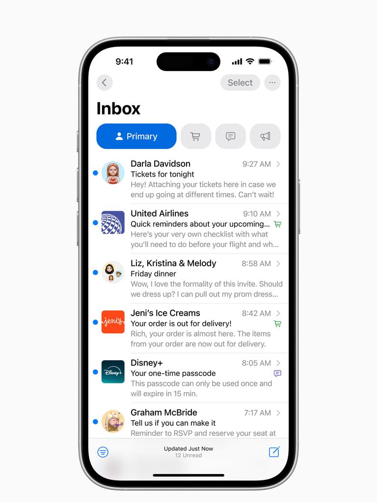 Apple Business Connect allow companies to display verified logos on emails to help customers tell whether it is legitimate or a scam.