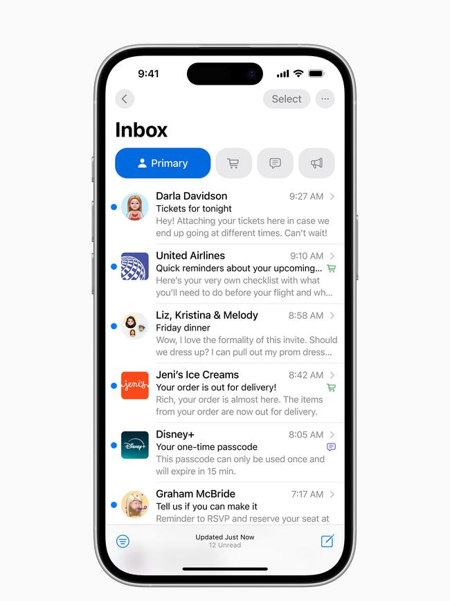 Apple Business Connect allow companies to display verified logos on emails to help customers tell whether it is legitimate or a scam.