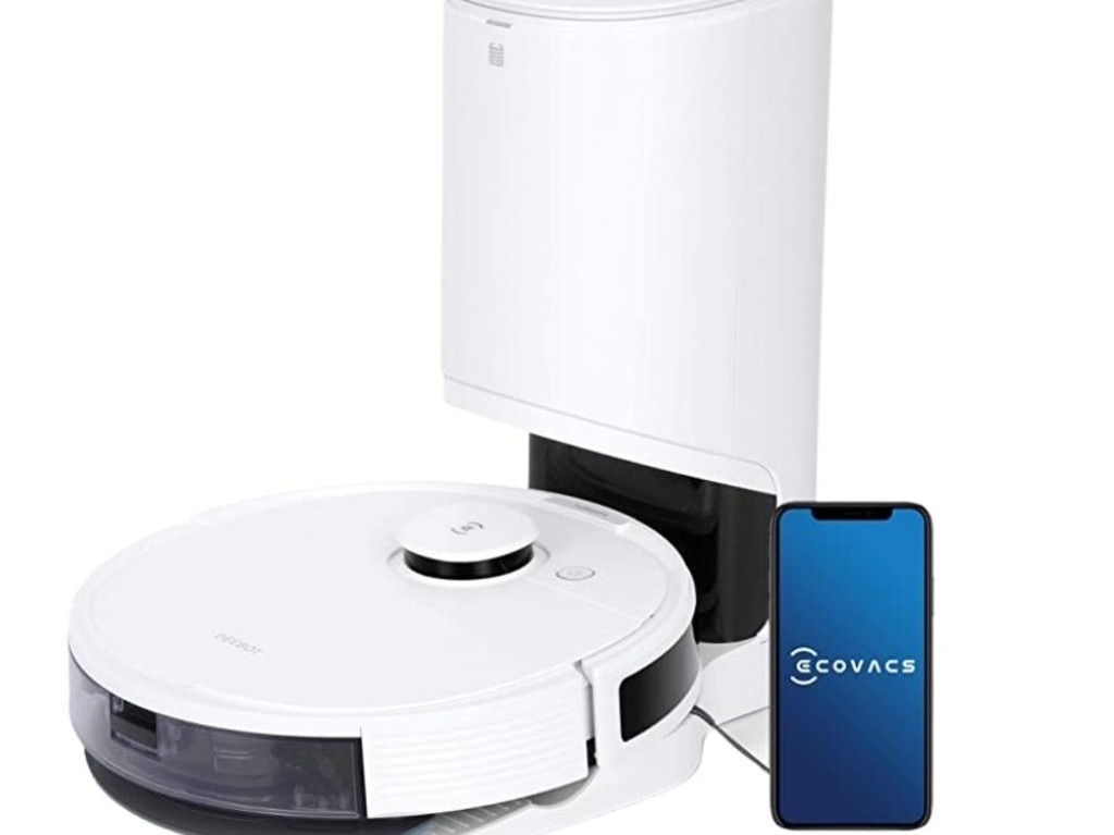 ECOVACS DEEBOT N8+ 3-in-1 Robot Vacuum Cleaner. Picture: Amazon Australia.