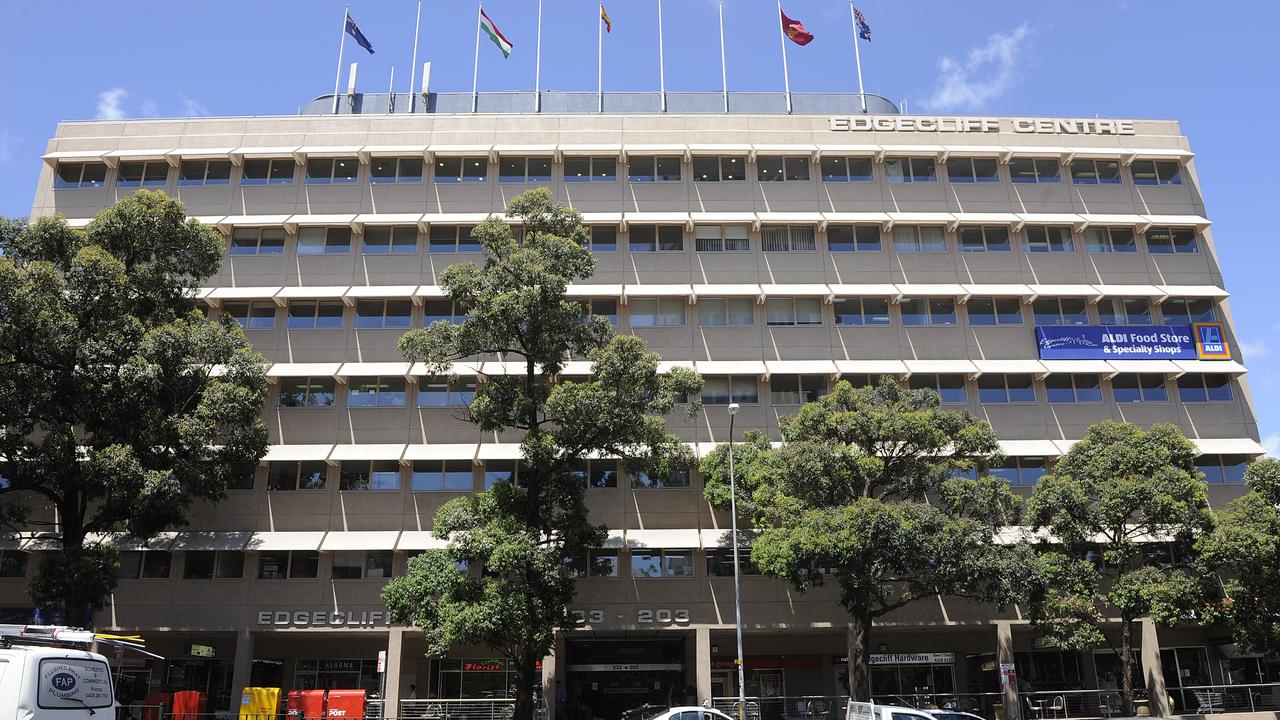 More brutalism... the Edgecliff Centre.