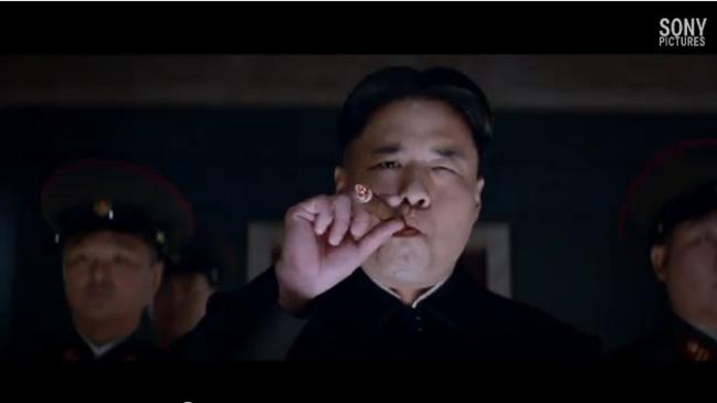 Kim Jong-un, played in the film by American actor Randall Park.