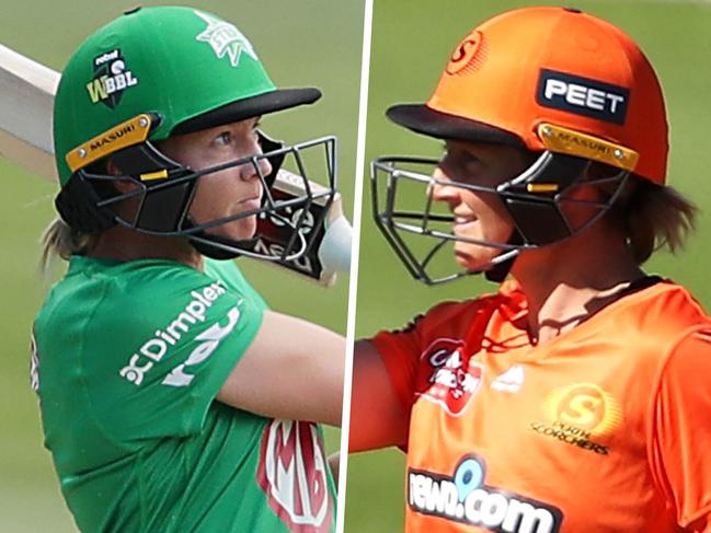 WBBL stars Meg Lanning and Sophie Devine