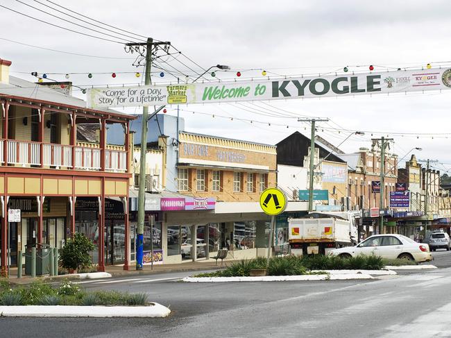 Kyogle main street