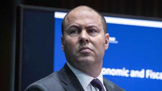 Treasurer Josh Frydenberg said the federal government is picking up the tab for Victoria. Picture: NCA NewsWire /Gary Ramage