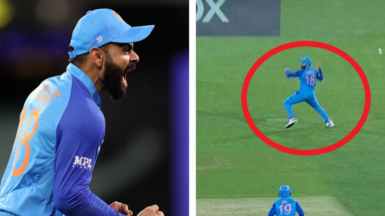 Virat Kohli was accused of fake throwing. Picture: Supplied