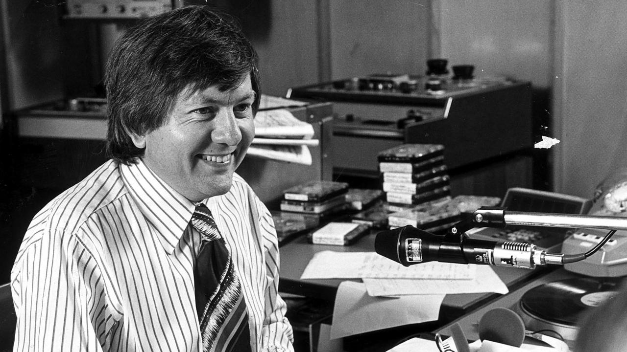 Radio presenter Philip Satchell in 1978.