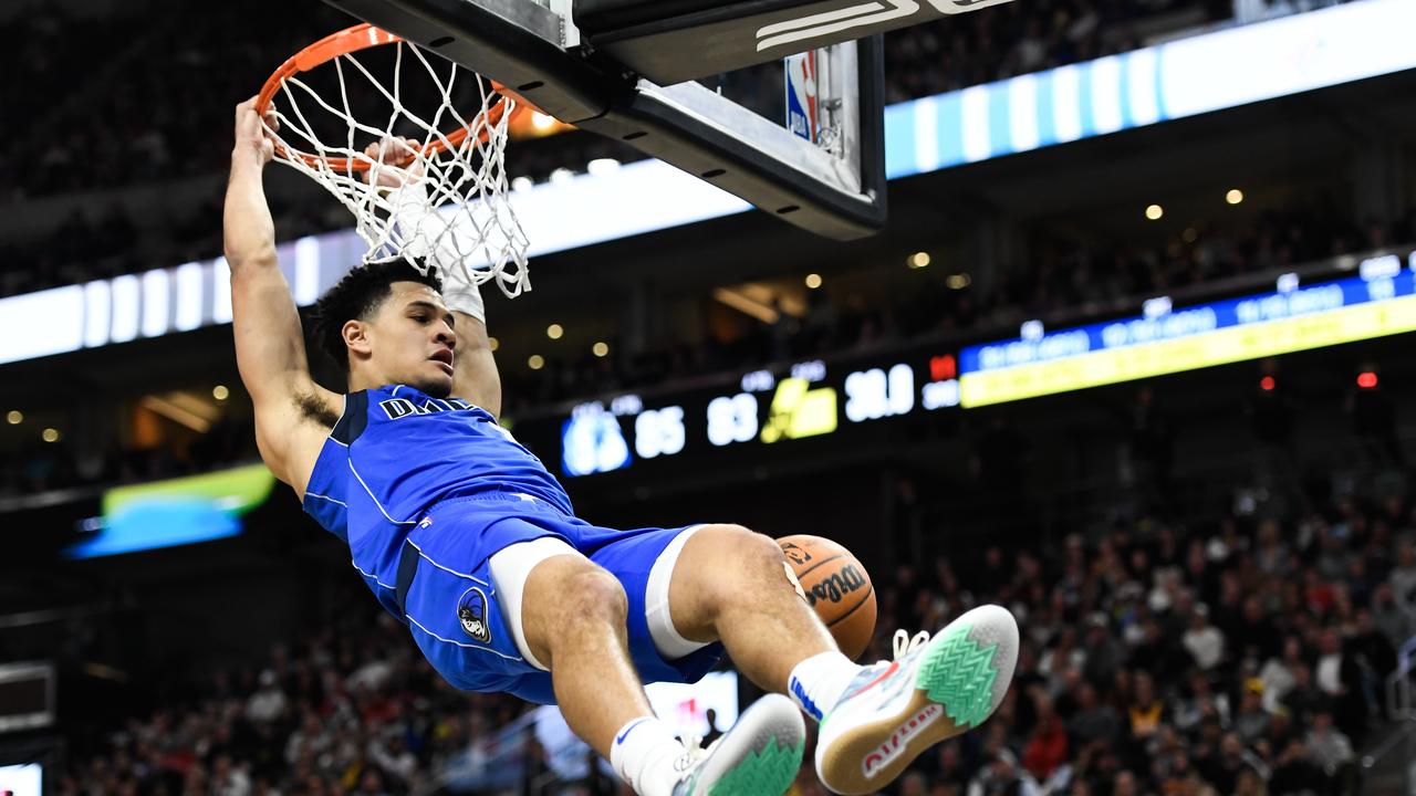 Josh Green was on fire in his best game yet for the Mavs. (Photo by Alex Goodlett/Getty Images)