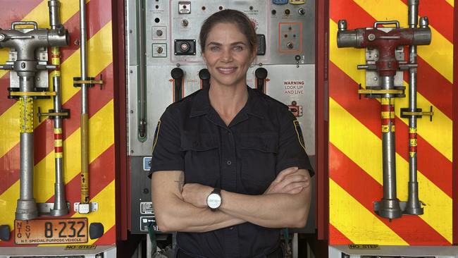 Northern Territory Fire and Emergency Services leading firefighter Yva Woerl. Picture: Supplied