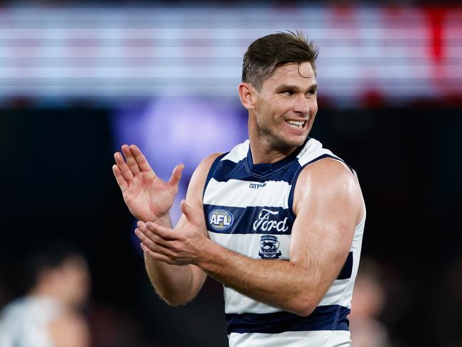 Tom Hawkins is set to sign on for 2024. Picture: Dylan Burns