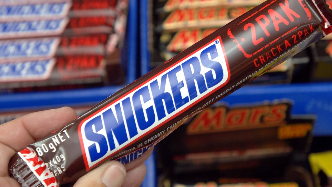 Snickers, Milky Way, Mars bar to undergo $2.5m makeover with paper ...