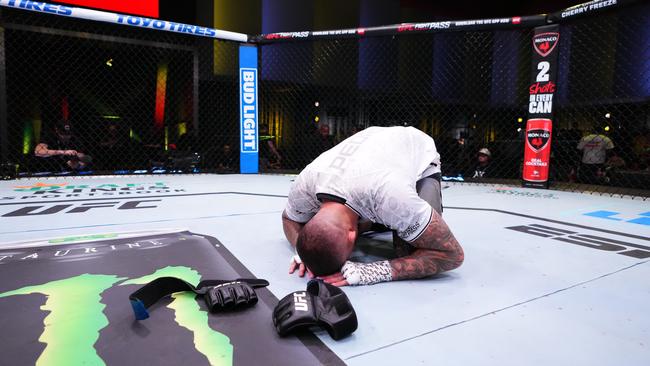 Tyson Pedro of Australia announces his retirement. Picture: Getty