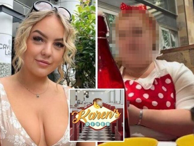 The waitress told the woman she "looked bulimic". Picture: TikTok / Cherry Hart