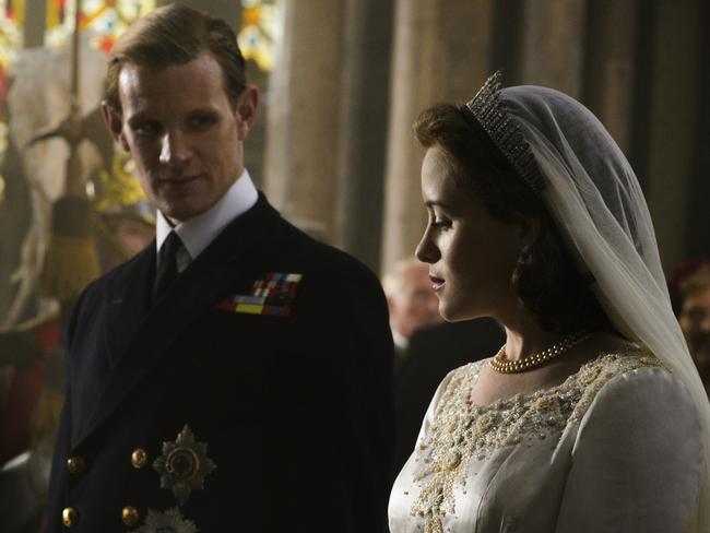 Matt Smith and Claire Foy star in the new Netflix original series, The Crown.