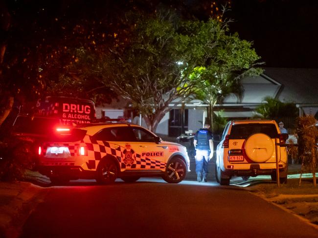A 31-year-old man has been taken into custody following a shooting in Mackay which left one woman dead and a man injured. Picture: Michaela Harlow