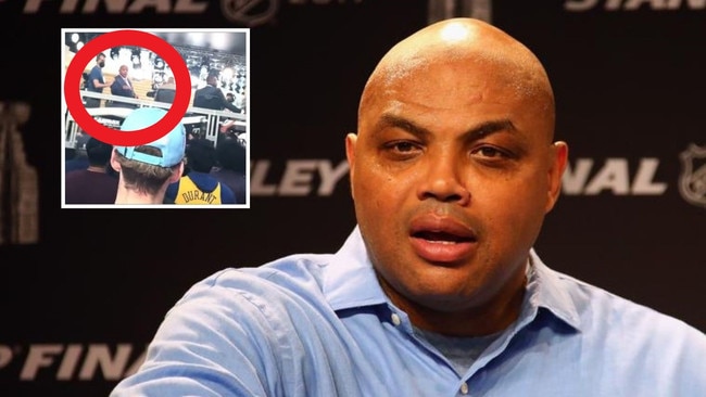 Charles Barkley hit back at heckling fans.