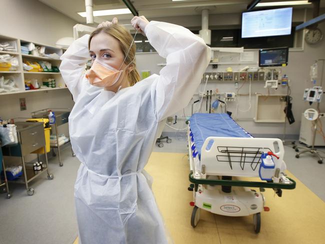 Alfred Hospital Associate Nurse Manager Michelle Caulfield. Picture: David Caird