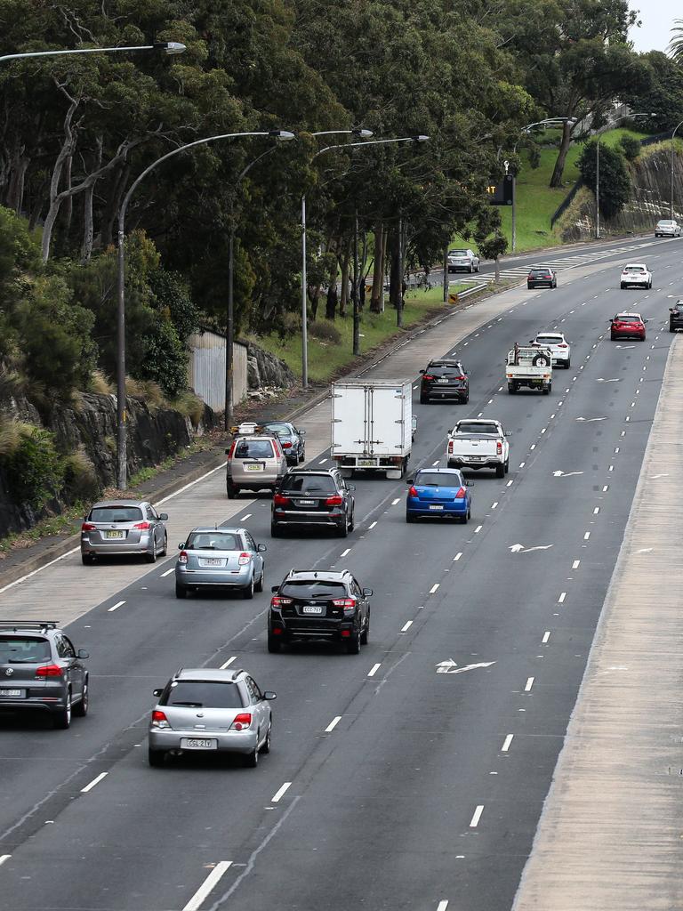 Drivers could be fined if their vision is obscured. Picture: NewsWire / Gaye Gerard