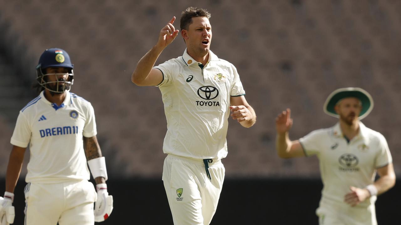 Webster claimed match figures of 6-68 to help Australia A claim a 2-0 series win over India A at the MCG last week. Picture: Darrian Traynor / Getty Images