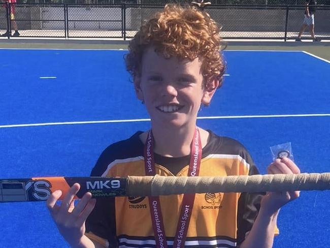 Hudson Mayfield. Picture: Mackay Hockey Player and Coach Development Facebook