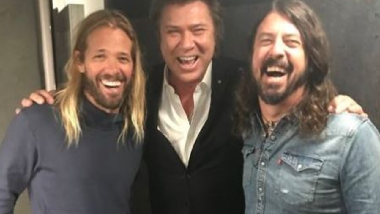 Nine entertainment editor Richard Wilkins described the drummer a ‘fun, talented guy’. Picture: Instagram/richardwilkins