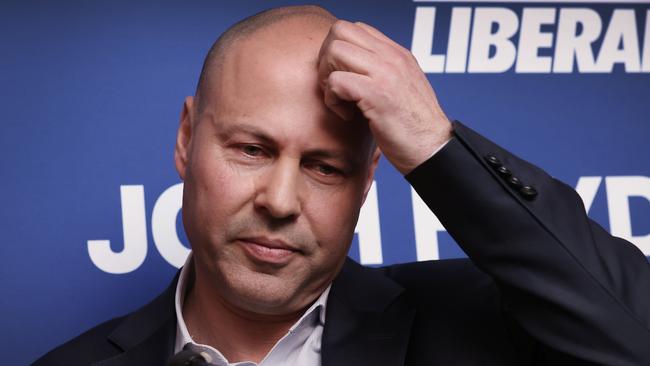 Josh Frydenberg has lost his seat of Kooyong. Picture: David Caird