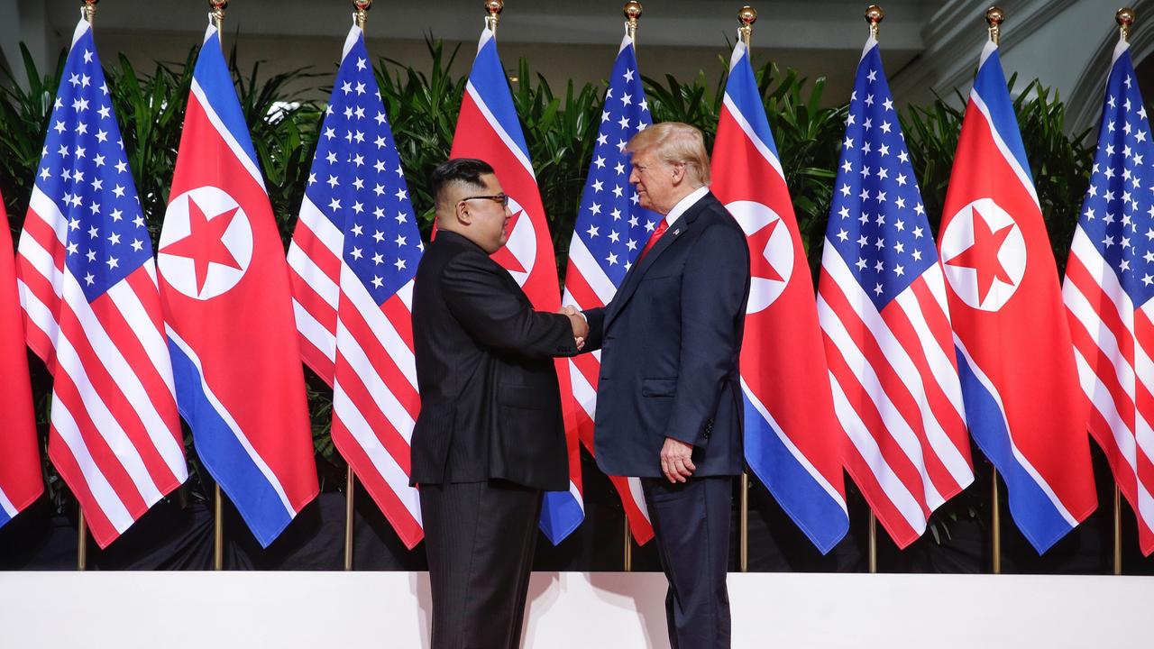 North Korean leader Kim Jong-un met with US President Donald Trump for a series of talks last year but neither were able to get what they wanted from the discussions, which have since stalled. Picture: Getty Images
