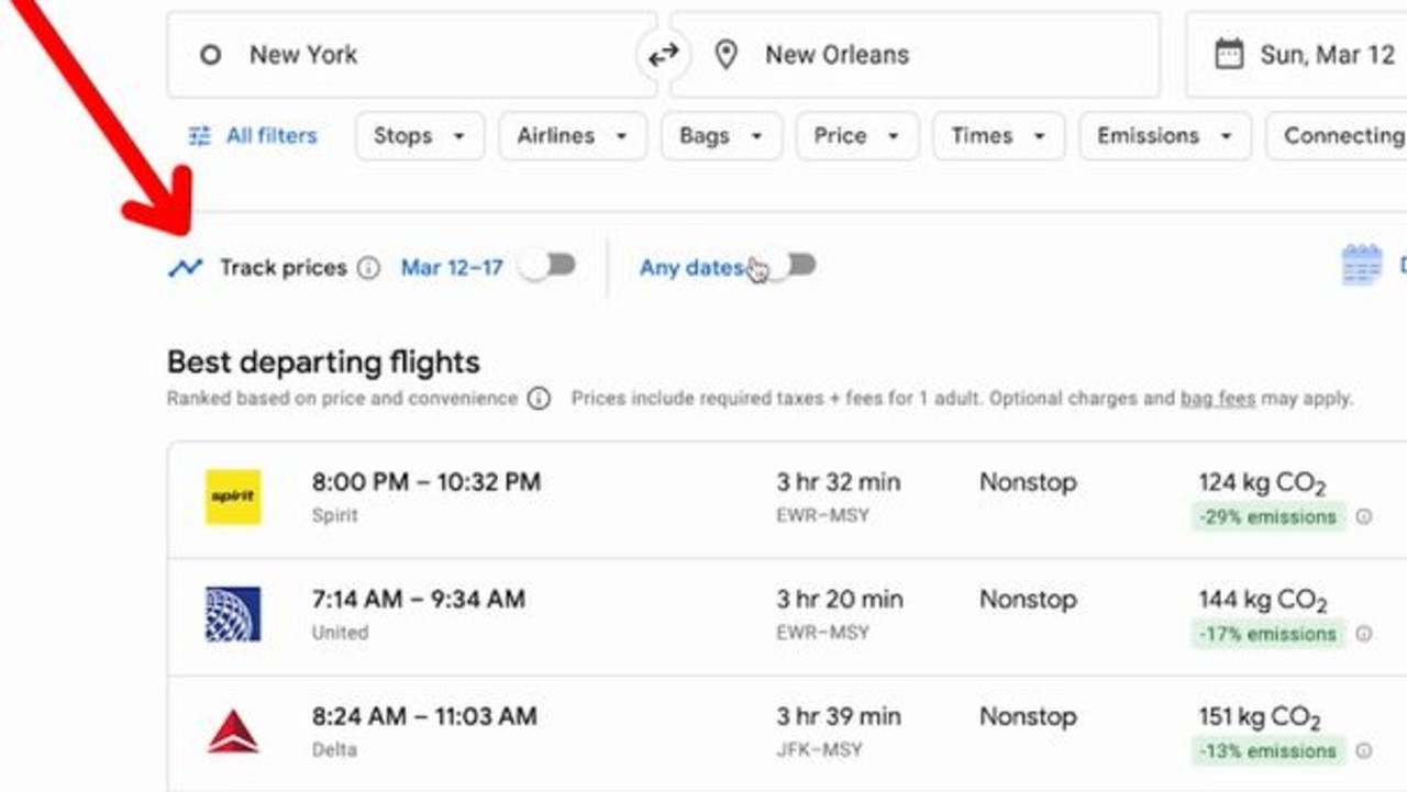 Google Flights hack helps travellers find cheapest holiday airfares