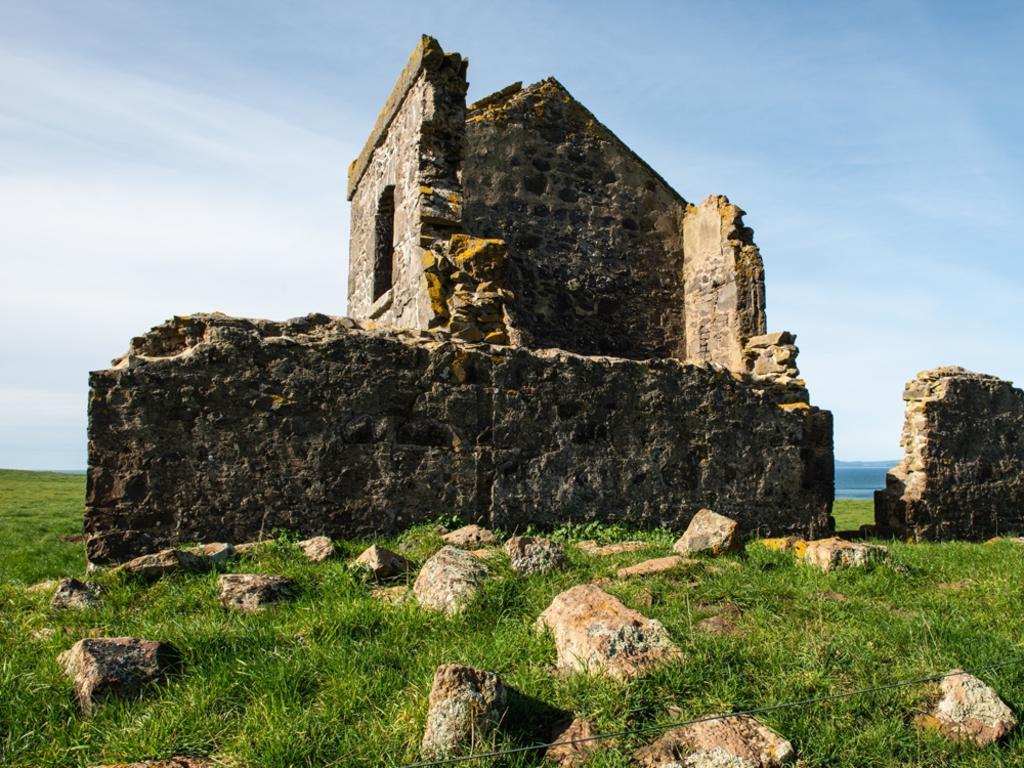 Ruins at Stanley. Picture: Steve Martin Your Focus on Tasmania ***ONE TIME USE ONLY***