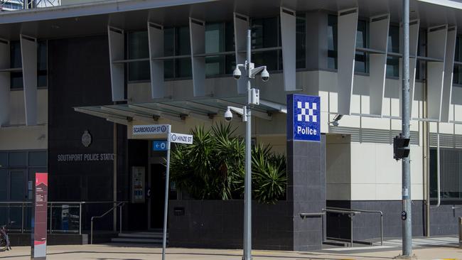 Staff at Southport Police Station have been forced to close the doors at times due to staff shortage. Picture: Jerad Williams