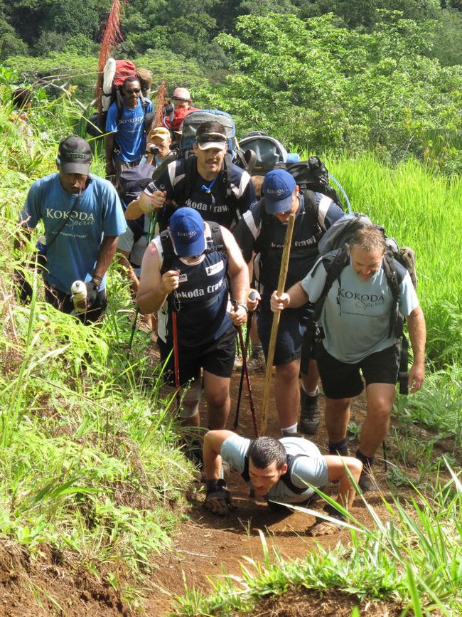 Crawled the Kokoda Track. Pic: AAP