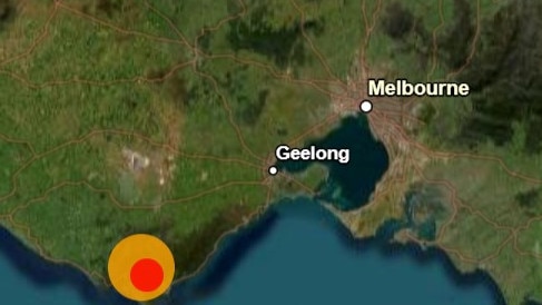 An early morning earthquake woke people up around the region. Picture source: Geoscience Australia