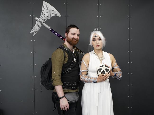 OZ Comic-Con Gallery. OZ comic at Melbourne Exhibition and Convention Centre. Daniel OÃ•Brien and Amy Moyle . Picture: Valeriu Campan