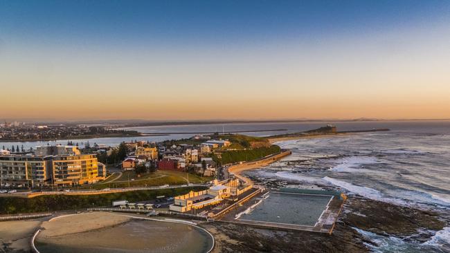 Newcastle. Airviewonline unveils Australia's top aerial views captured or curated by veteran photographer Stephen Brookes. Picture: Stephen Brookes