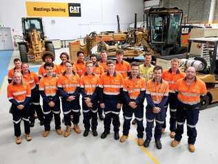 Hastings Deering managing director Dean Mehmet said the company was taking on more apprentices  as conditions improved in the mining sector. Picture: Contributed