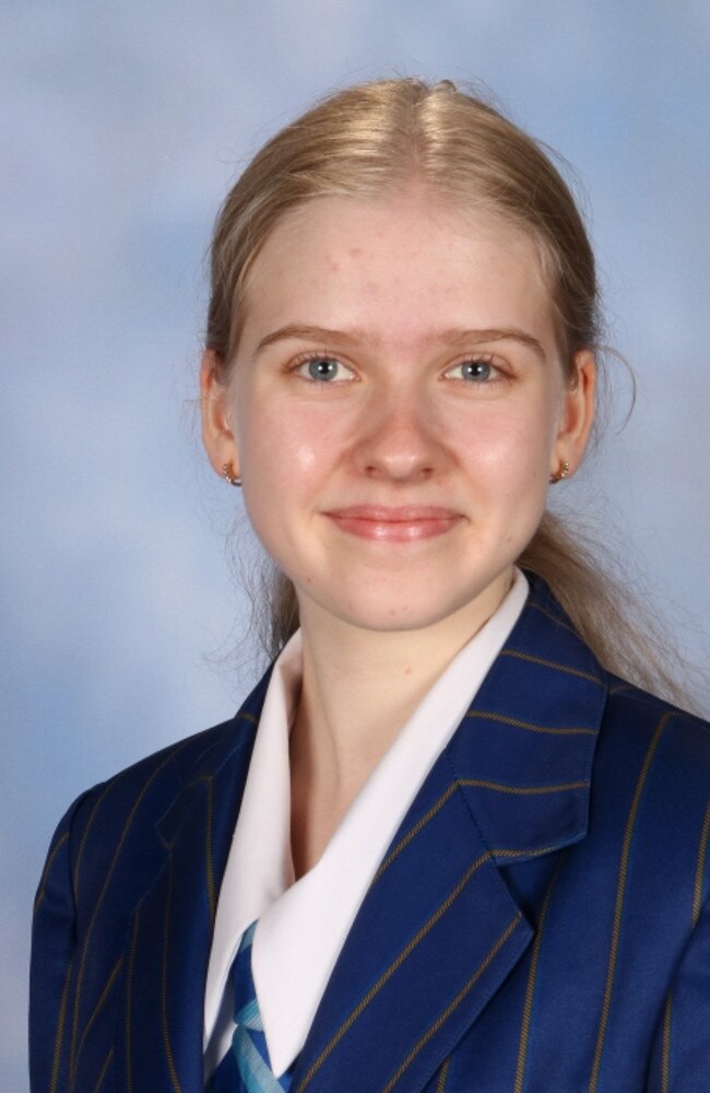 JESSICA ROSSITER-BUCKLEY, COORPAROO SECONDARY COLLEGE- ARTS PERSON OF THE YEAR