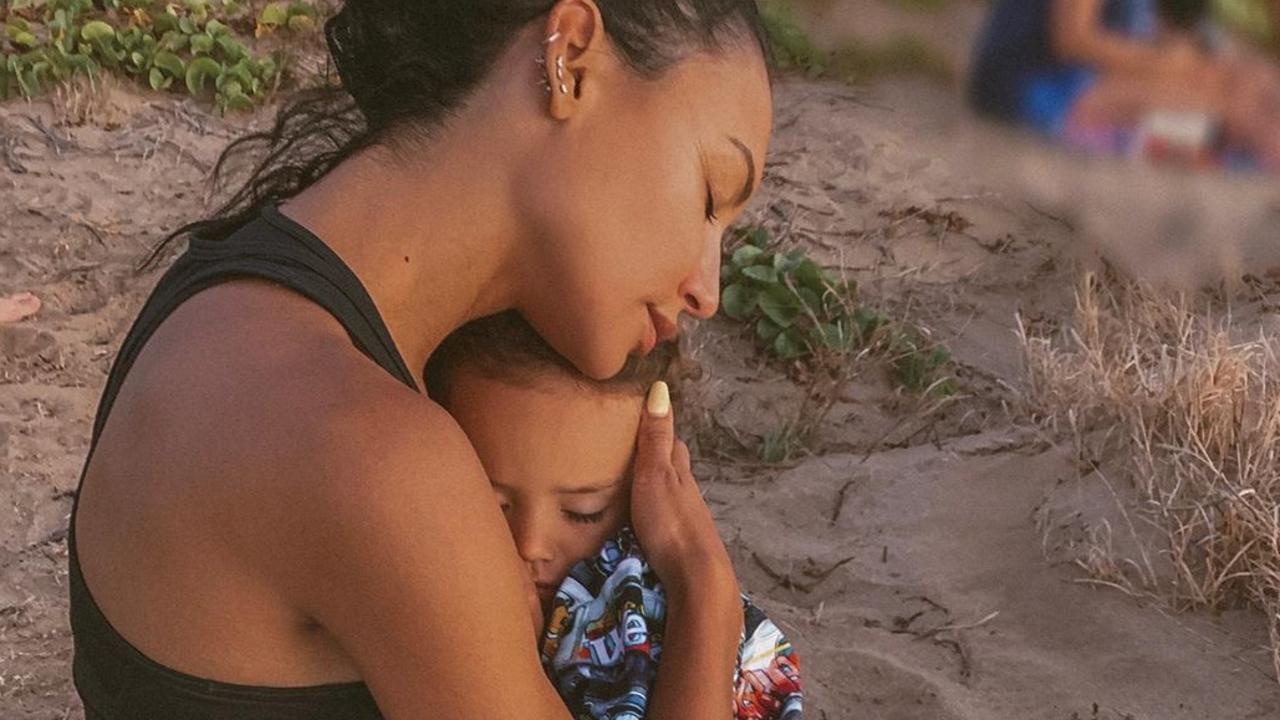 Naya Rivera and son Josey.