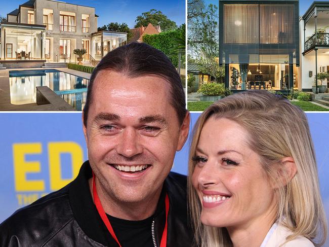 Mansions of Shannon Bennett and Madeleine West
