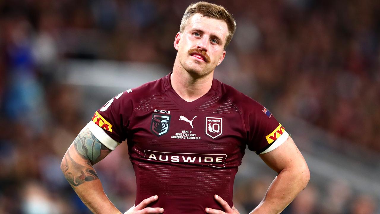 Cameron Munster’s club coach Craig Bellamy believes criticism of the Maroons star’s actions on Sunday night are unfair. Picture: Chris Hyde / Getty Images